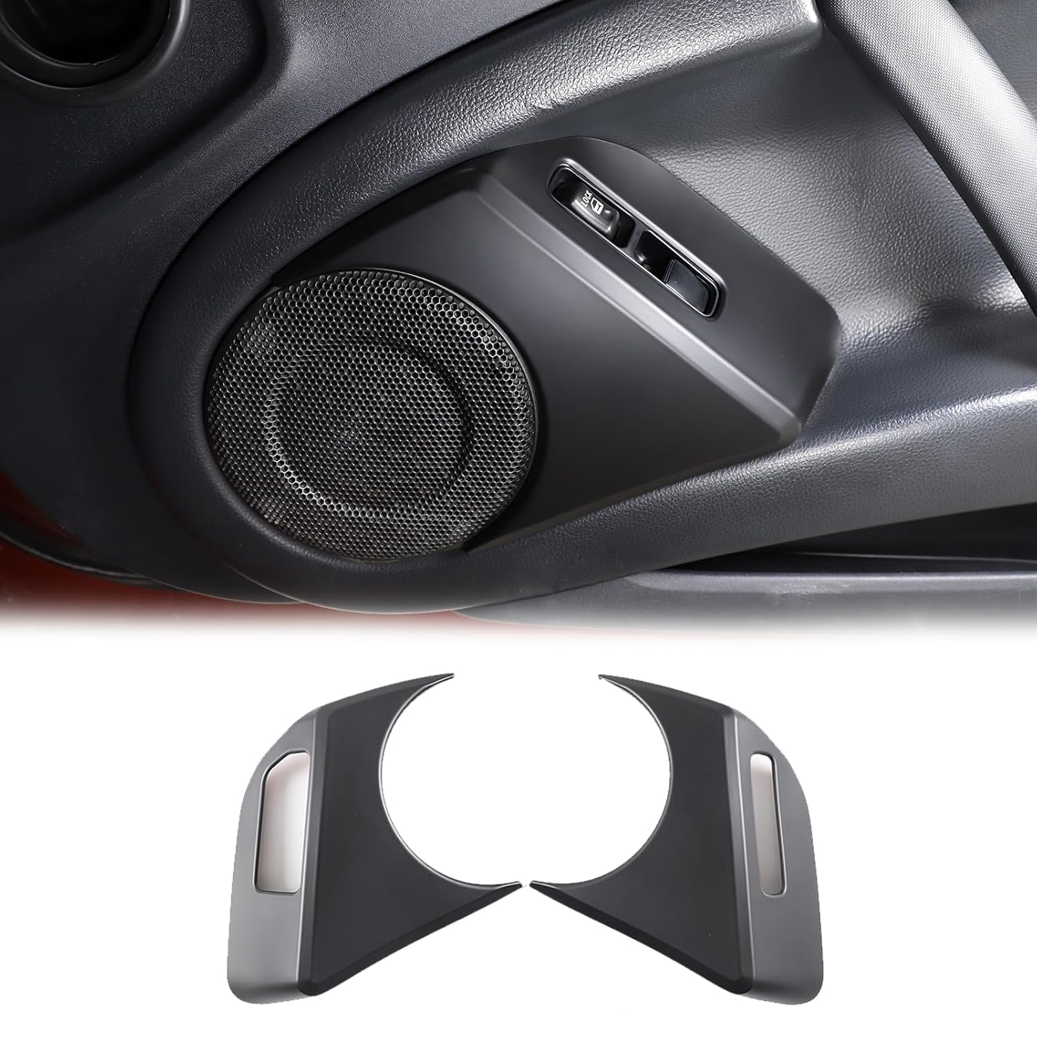 

Car Window Lift Button Frame Cover for Mitsubishi Eclipse 2006-2011, 2PCS ABS Material Inner Door Window Glass Switch Panel Frame Decor Trim матовый черный