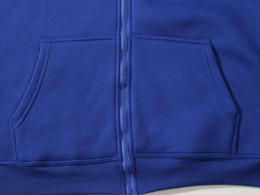 Colorful Loose Fit Zipper Hoodie Sweatshirt