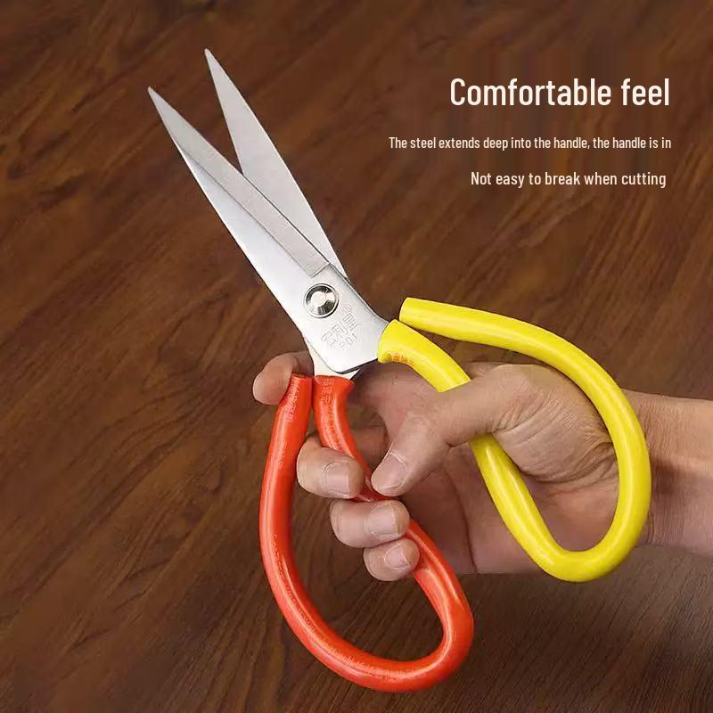 Dual-Color Sharp Scissors for Home, Kitchen, and Tailor Use