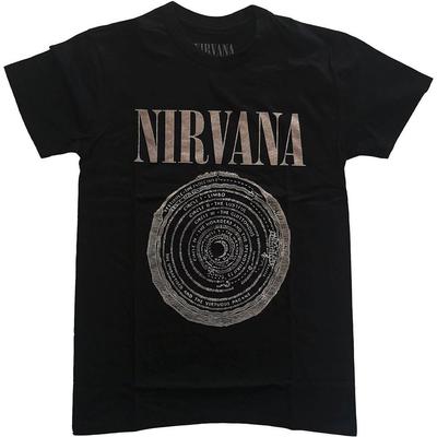 Men's Nirvana Vestibule Slim Fit T-shirt X-Large Black Unisex T-Shirt