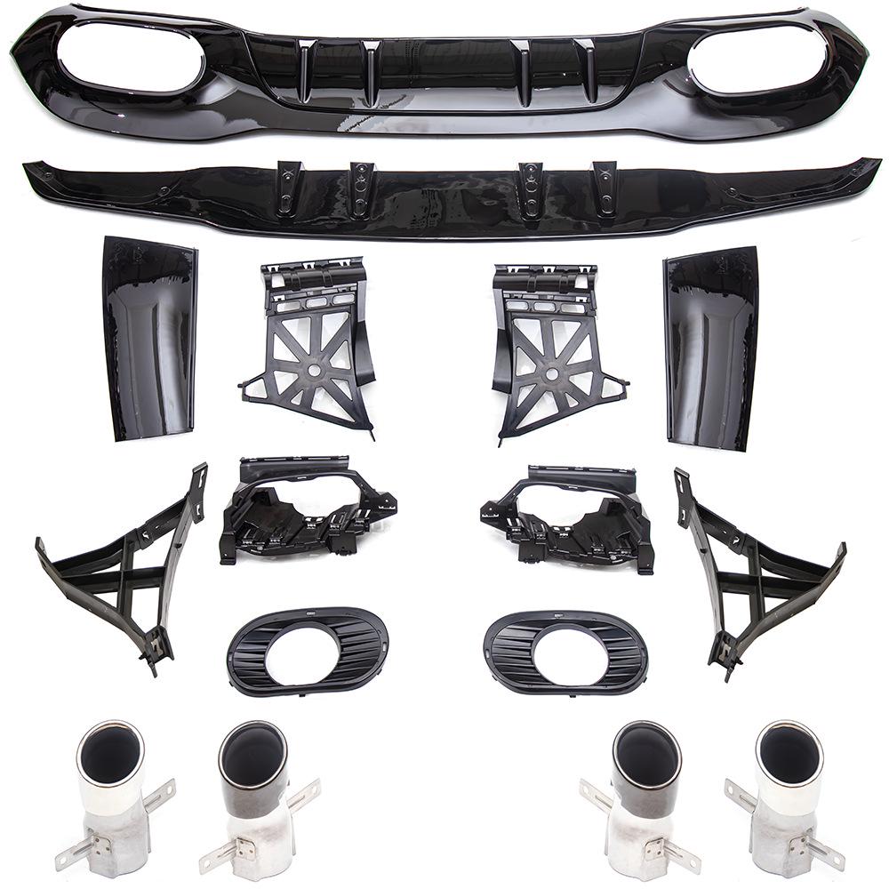 A35/A45 Rear Diffuser Tailpipe for Mercedes-Benz A-Class 2019+ W177