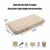 Automatic Inflation Inflatable Bed With Bedside Table Thickened Mattress Skin-friendly Increase Height Air Cushion