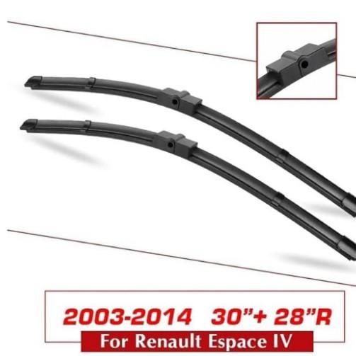 For Renault Espace 4 5 2003-2018 Wipers 30 + 28 Wipers