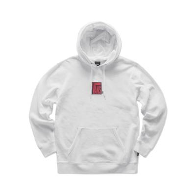 Vans Off The Wall Caldo Comodo Amico della Pelle Morbido Felpa con Cappuccio Felpe da Uomo Bianco VN0A36SHWHT