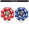 Car Interior Rotary Knob Cover Metal Handwheel Metal Decorative Knob for Multimedia Control & Gear Shifts Enhancement