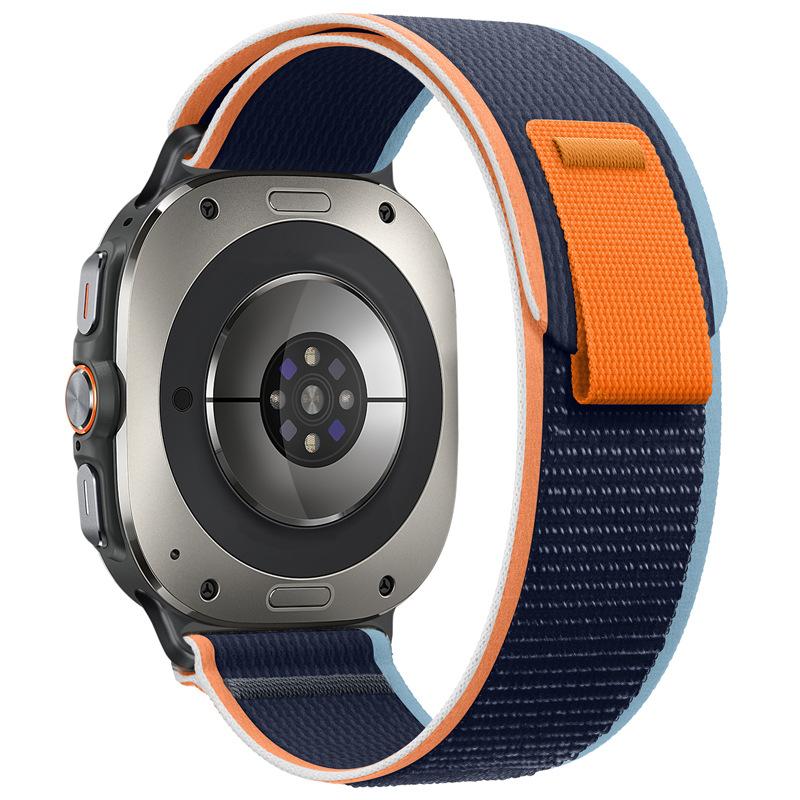 Trail Loop Strap for Samsung Galaxy Watch Ultra 47mm Nylon Bracelet Wristband for Galaxy Watch 8 Ultra 47mm Breathable Belt