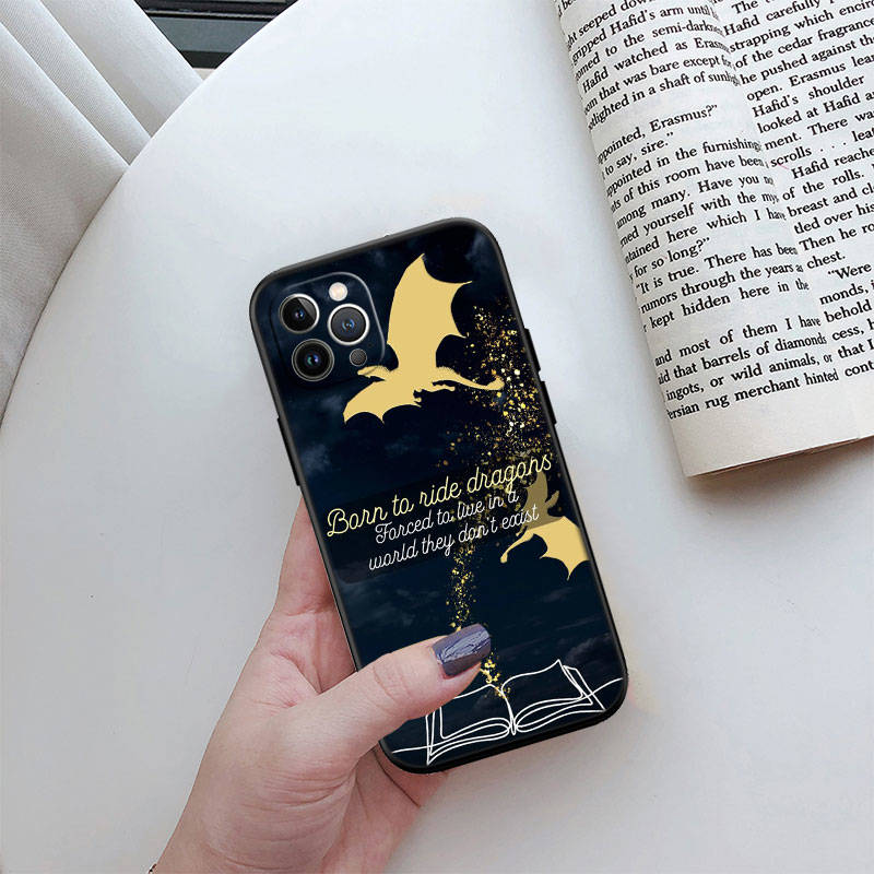 IR9 Fourth Wing Phone Shell for Samsung S20 S21 S22 S23 S24 FE Ultra Plus Lite S21S A55 A07 A17 F06 F16 M06 M16 M56 A36