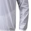 Under Armour Solid Color Logo Stretch Breathable Woven Sports Jacket Men White 22500405-100