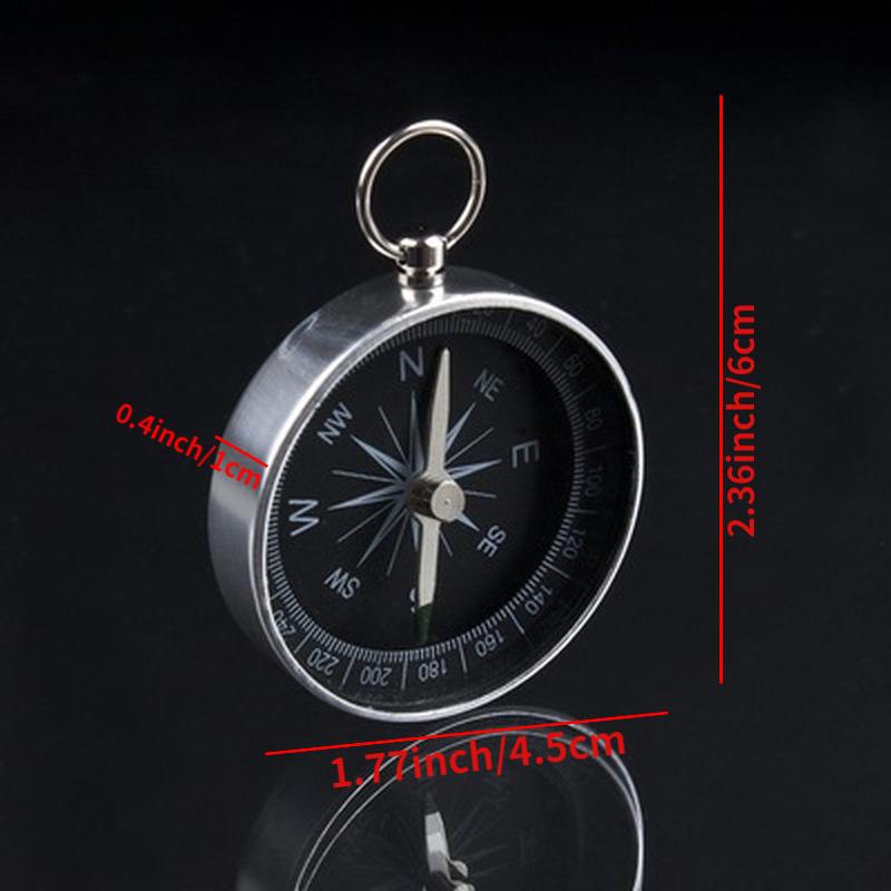 Přenosný hliníkový nouzový kompas pro přežití ve venkovním prostředí G44-2 Navigation Field Tool
