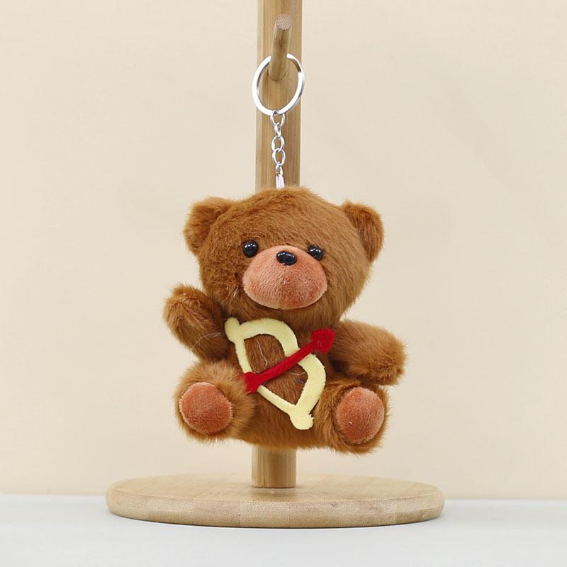 

Бантик Стрела Бант Плюшевый Брелок Игрушка Подвеска Украшение для Сумки Подарок Dark Brown Arrow