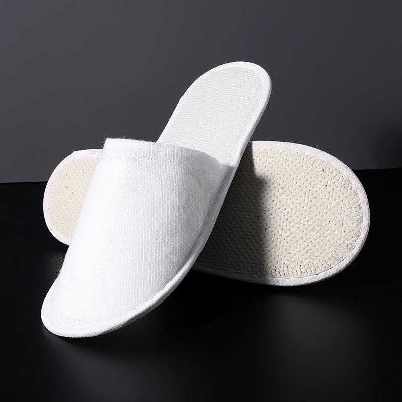Anti-Slip Portable Thickened Disposable Slippers for Hotels, Inns, Beauty Salons, and Travel