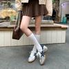 Rote Dexun Schuhe Damen Neu Leder Klassisch Nische Mode Vielseitig Freizeit Weichsohle Sport Damen Schuhe