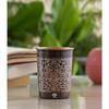 Design Glass – 275 ML, Ayurvedic Copper Drinkware for Daily Use, Elegant Handcrafted Water Glass for Home, Office, and Gifting, Set of 6