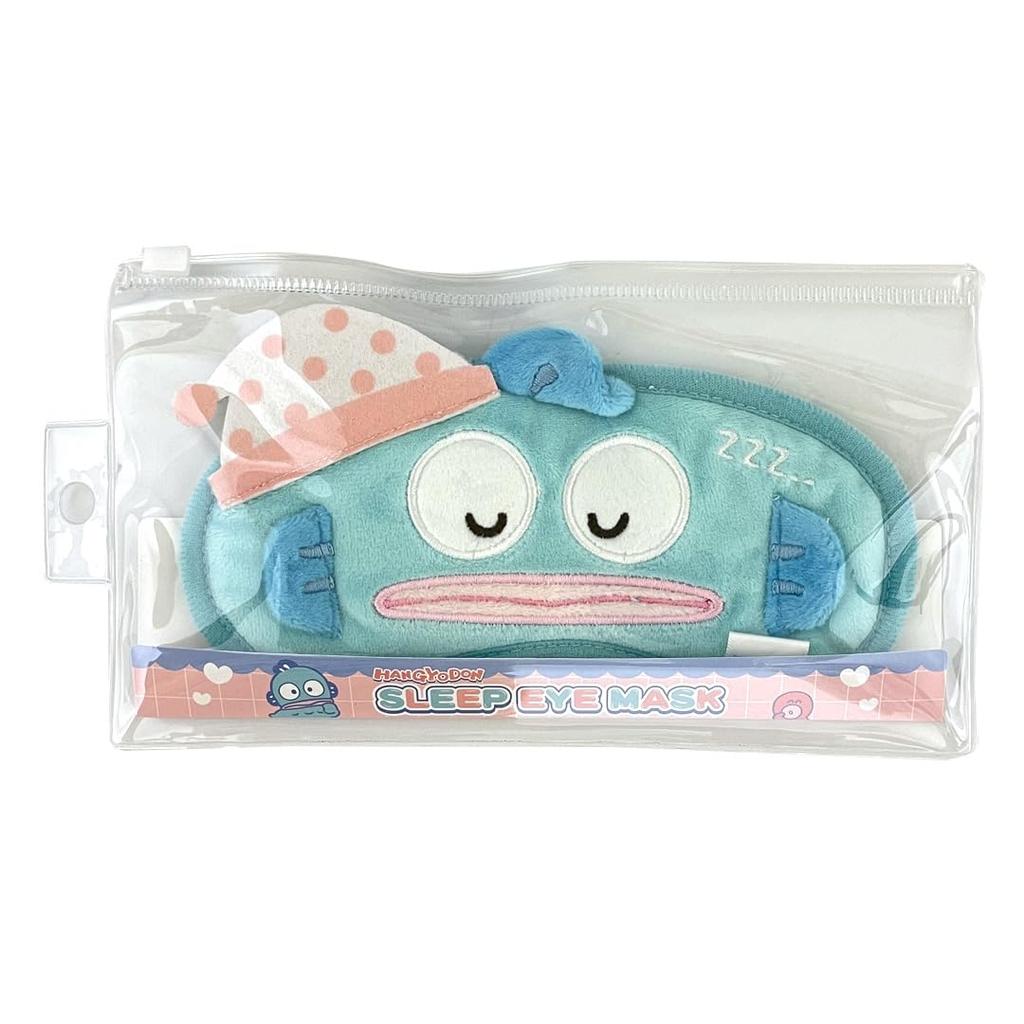 Asunarosha Sanrio Sanrio Characters Hangyodon Night Eye Mask with Package H80 x W190 x D5mm One Size Fits All Adults [ASUNAROSYA] [Good Case] <Product