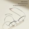Forest-inspired Oxygen-rich Elegant Pure Titanium Glasses with Gentle, Non-pinching High-elastic Titanium Legs