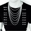 EDELSTAHL SILBERFARBEN GEDREHTE SEILKETTE Halskette für MÄNNER Frauen HIP HOP PUNK Schmuck Zubehör 3/4/5/6/8MM Dick
