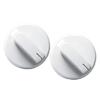2Pcs WE03X25285 Easy Installation Dryer Control Knob Set for PS11763058 AP6032623 HTX21PASK0WW HTX21EASK0WW HTX24GASK0WS