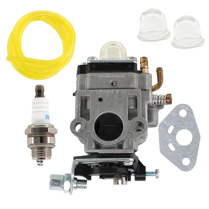 Carburetor Kit 10mm Compatible with For 1E34F 1E36F TU26 TL26 Brush Cutter 26cc 33cc for Efficient Performance