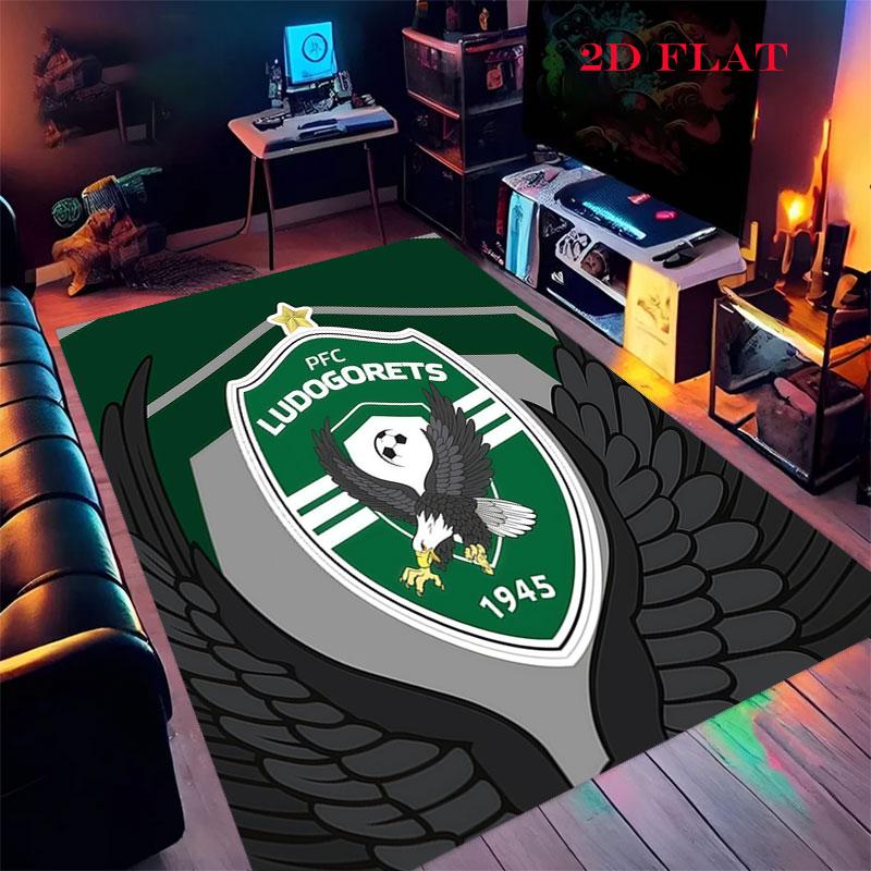 PFC Ludogorets Razgrad Carpet Rug for Living Room Bedroom Home Sofa Decoration,Kids play Nonslip Floor Mat