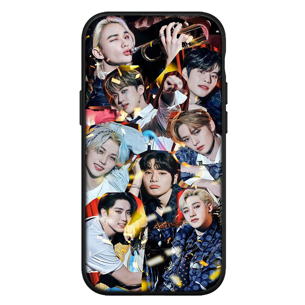 Etui na iPhone 17 16 15 Xiaomi Poco Redmi Note 14 13 12 11 Pro Max 9 16e Samsung Galaxy S25 S24 S23 OPPO Huawei SKZ Stray Kpop Kids Gorące Etui na Telefon