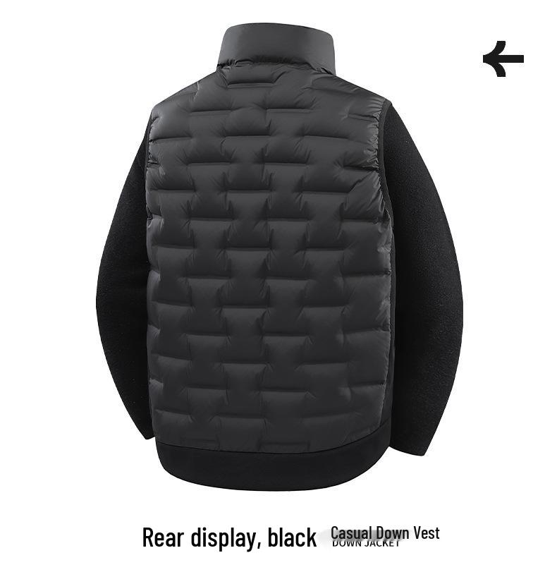 Men's & Women's Lightweight Stand-Collar Down Vest - Fashionable, Versatile, Casual Outerwear