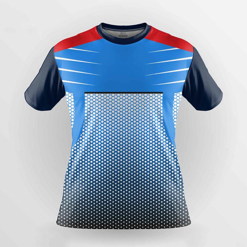 Mens quick drying T-shirt Women's badminton uniforms fitness running training clothes Breathable printed T-shirt Boys Sportswear