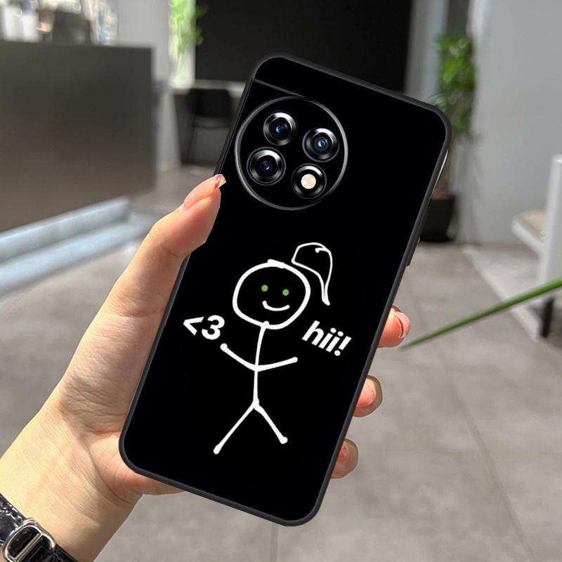 Cartoon Matchman Case For OnePlus Nord CE 5 2 3 4 Lite N20 N30 OnePlus 15 R 10T 12R 13R 13 12 11 10 Pro Cover