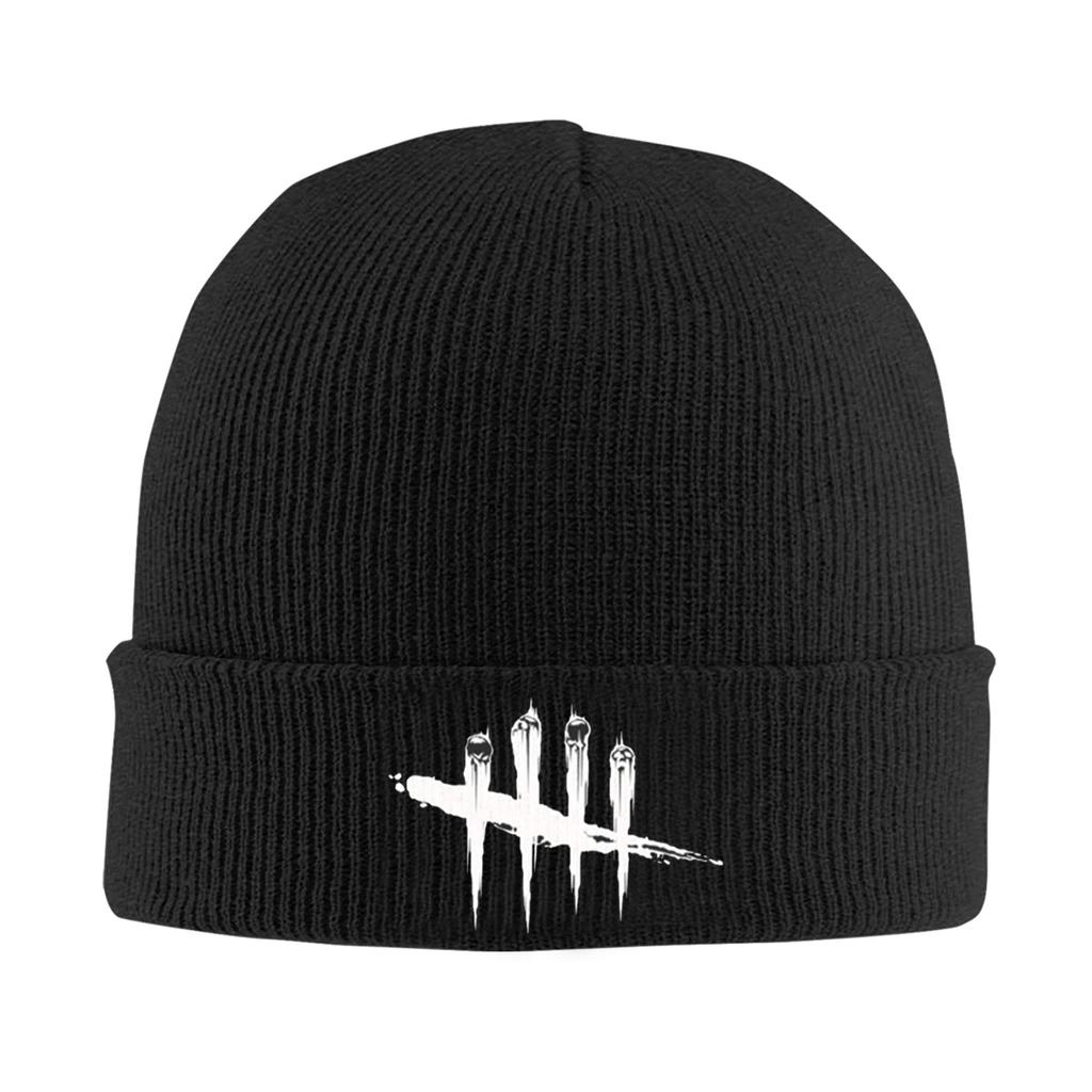 Punk YK White Marks Games Deads By Daylight Personalized Warm Knitted Caps Women Unisex FeUnisex Hiking Winter Beanies Hats