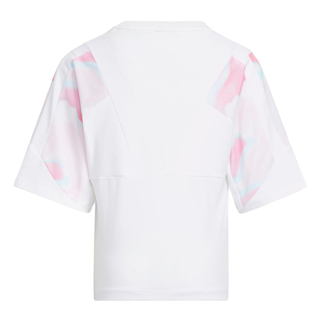 adidas Casual Sportswear Clear Pink/White Children Aged 3 7 Years Old HE0042