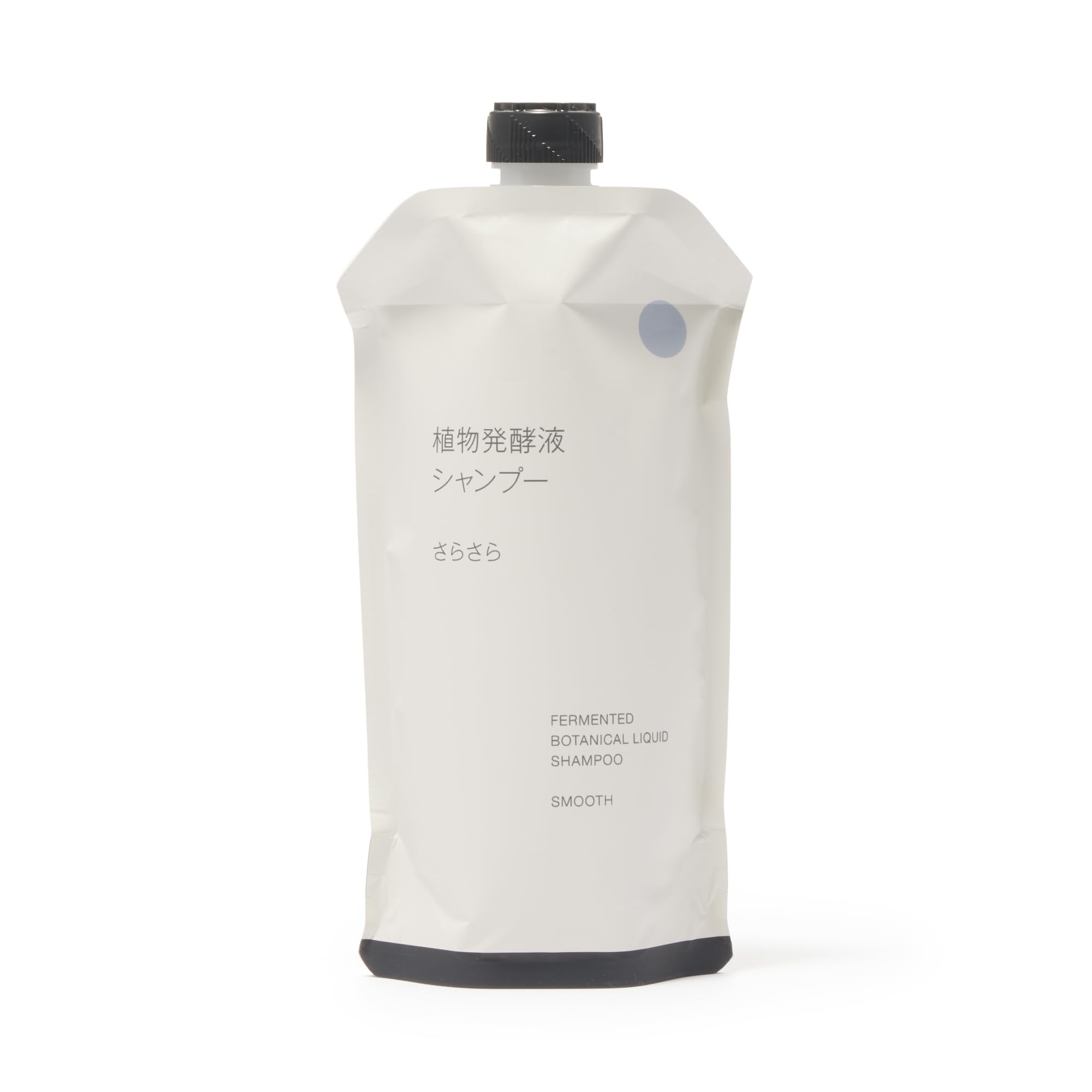 MUJI Liquid Silky Smooth 340mL 84465574 Plant-Fermented Shampoo, (Refill) -