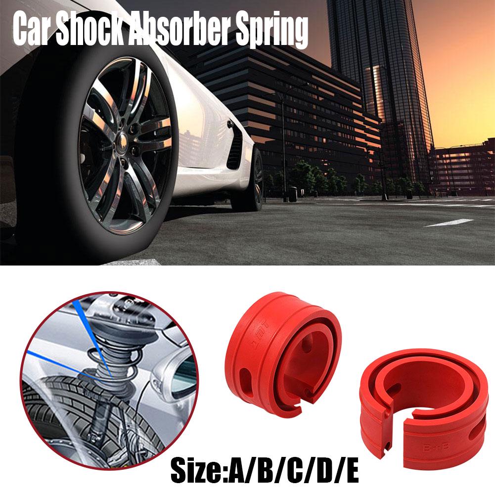 Buy 2PC Red Color Car Shock Absorber Spring Bumper Power Auto Buffers A
