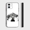 NANA Anime Black And White Color Phone Case For IPhone 17 Air 16 15 14 13 Pro Max 11 12 Black Silicone Cover
