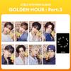 ATEEZ Neues Mini-Album Nr. 12 GOLDEN HOUR : Teil 3 SW Spezialkarte Hongjoong Seonghwa Postkarten Yunho Yeosang San Geschenkkarte für Fans