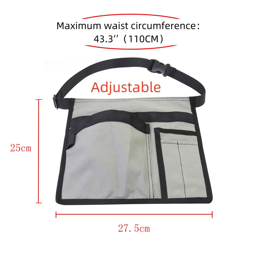 electrician Tool kit multi pocket tool belt bag work apron adjustable tool kit multifunctional tool kit storage bag hardware