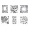 Flower Silicone Clear Stamps for Card Making Scrapbooking Embossing DIY Craft Album Decoration Rubber Seal Stamps