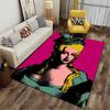 Vintage Lady Pop Art Design Suitable As a Non-slip Mat for the Living Room or Bedroom Sofa