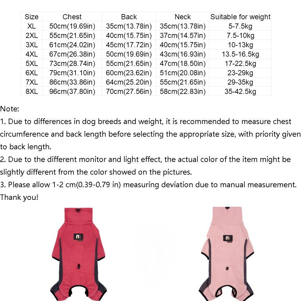 Costum de iarnă impermeabil pentru câine cu guler înalt, cu patru picioare, haine din fleece pentru câine, activități în aer liber