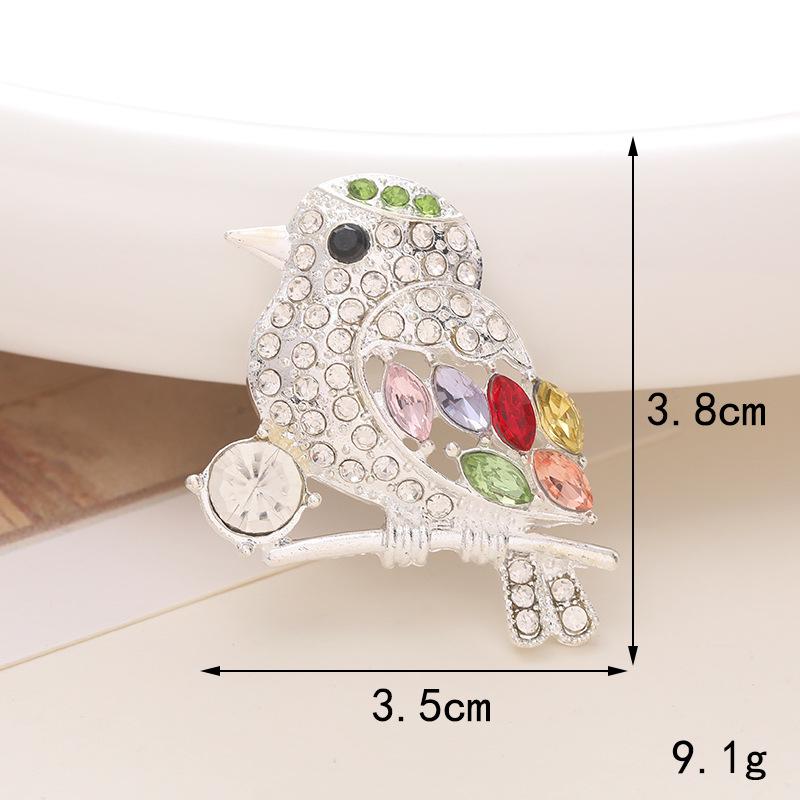 Colorful Peacock and Flamingo Jewelry: Crystal Flowers & Small Bird Shoe Charms