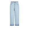 Levis Womens/Ladies 501 Straight Leg Ankle Grazer Jeans