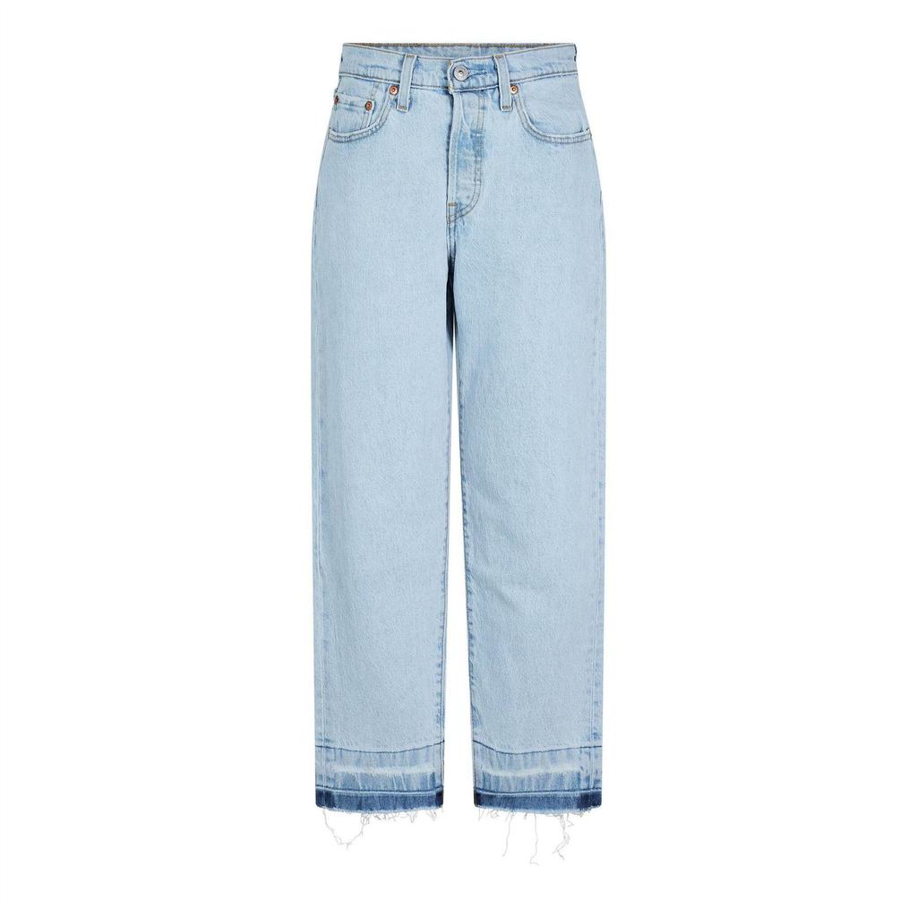 Levis Womens/Ladies 501 Straight Leg Ankle Grazer Jeans