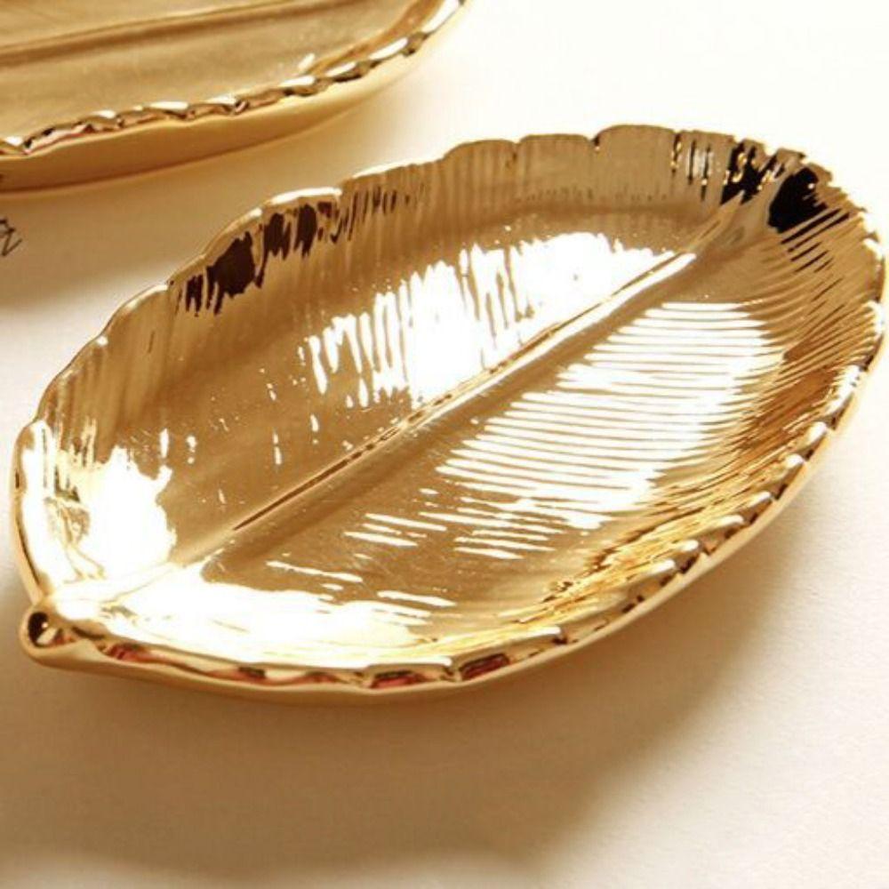 Luxury Storage Tray Ceramic Display Plates Cosmetic Organizer Jewelry Tray  Cosmetics