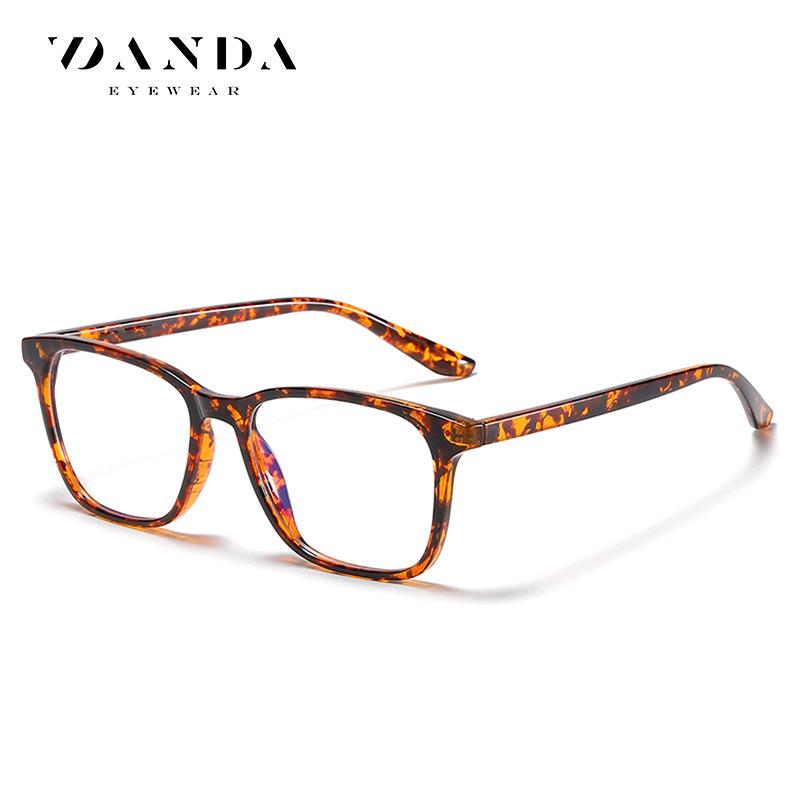 New tr90Blue light blocking glasses retro eyeglass frames for men and women6919Artistic transparent flat glasses direct supply