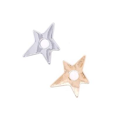 Metal Center Point Star Pendant Accessory