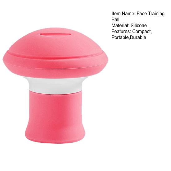Face Training Ball Jaw Exerciser Double Chin Reducer Facial Yoga Device for Neck Muscle Activation Tighten Skin Lift Jawline Trainer V-Face Slimmer