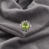 Peridot Ring Gemstone Jewelry, 925  Sterling Silver Ring, Handmade Jewelry Bohemian Jewelry, Gift For Love
