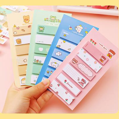 1 Piece Cute Animals Girls Sticky Note Notepad Memo Pad Office School Supplies Stationery Planner Adhesive