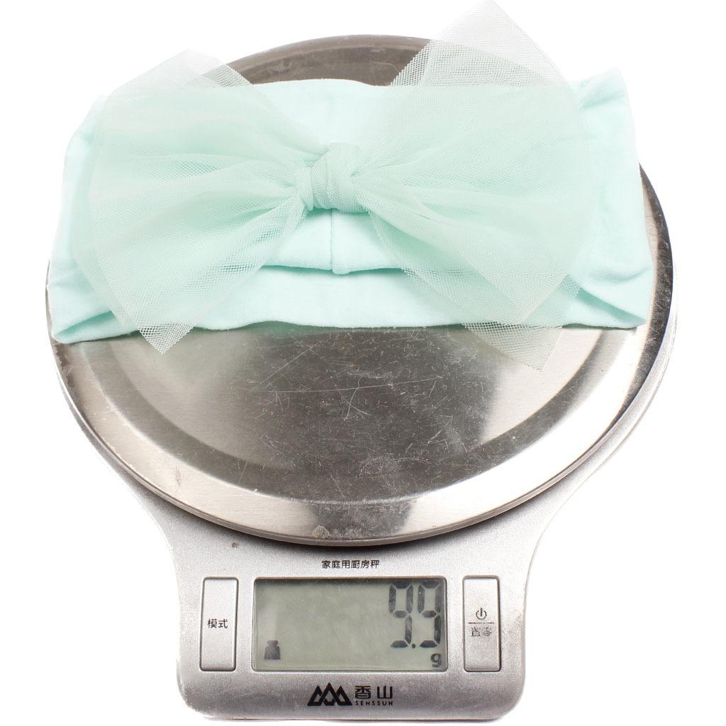 Baby Hair Accessories Headband Baby Newborn Mesh Bow Baby Girl Headband