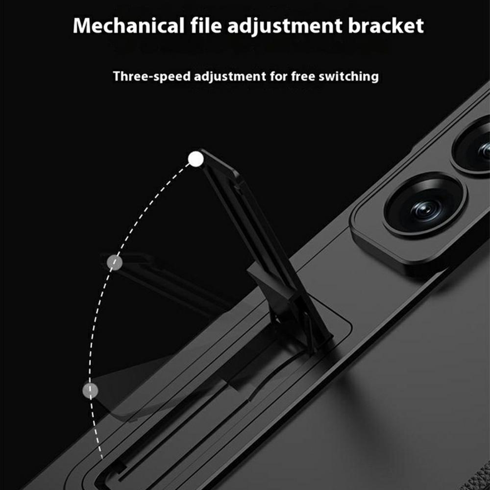 GKK For Samsung Galaxy Z Fold7 5G Case with Clear Screen Film Magnetic Hinge Kickstand Phone Cover
