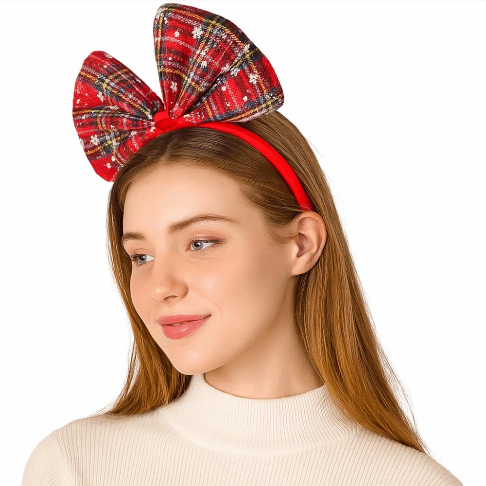 Shiny Christmas Themed Headband Korean Style Cosplay Hairband Christmas Headwear Holiday Decor