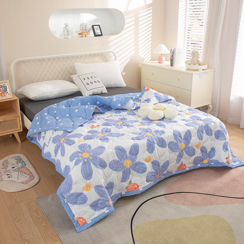 2025 Aloe Cotton Antibacterial Summer Quilt - Breathable, Silky Cool & Machine Washable